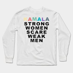 Kamala Strong American Women Leader The Future is Female Girl Power Long Sleeve T-Shirt